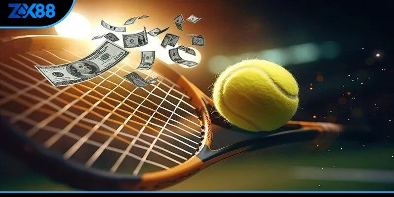 Cá cược quần vợt rất được yêu thích trên sảnh